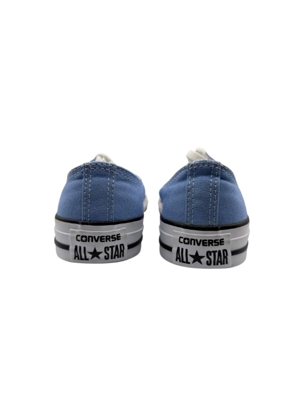 Converse All Star Low Top Lace Up Canvas Pioneer Blue Sneakers (5) - Picture 11 of 15